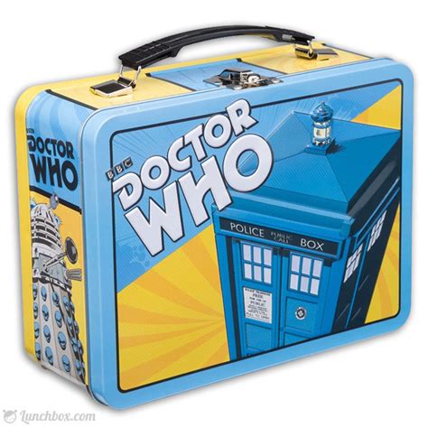 doctor who metal lunch box|Doctor Who lunch box.